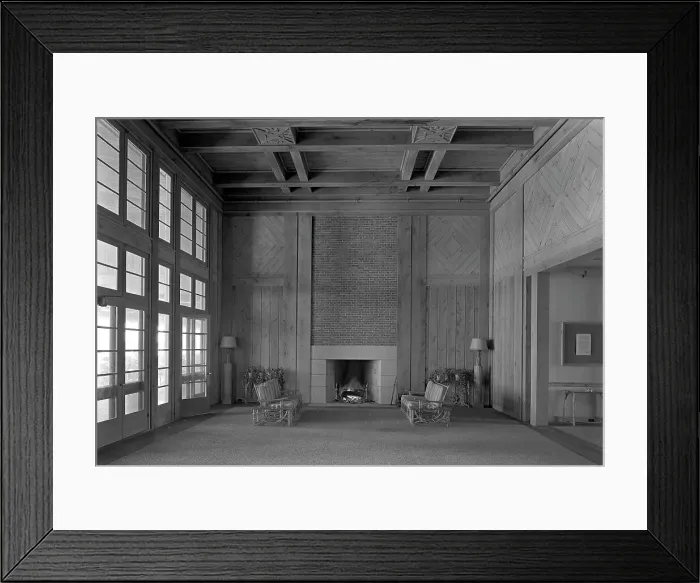 Framed Print : The Dunes Club, Narragansett, Rhode Island, 1939. Creator: Gottscho-Schleisner, Inc Framed Print : The Dunes Club, Narragansett, Rhode Island, 1939. Creator: Gottscho-Schleisner, Inc