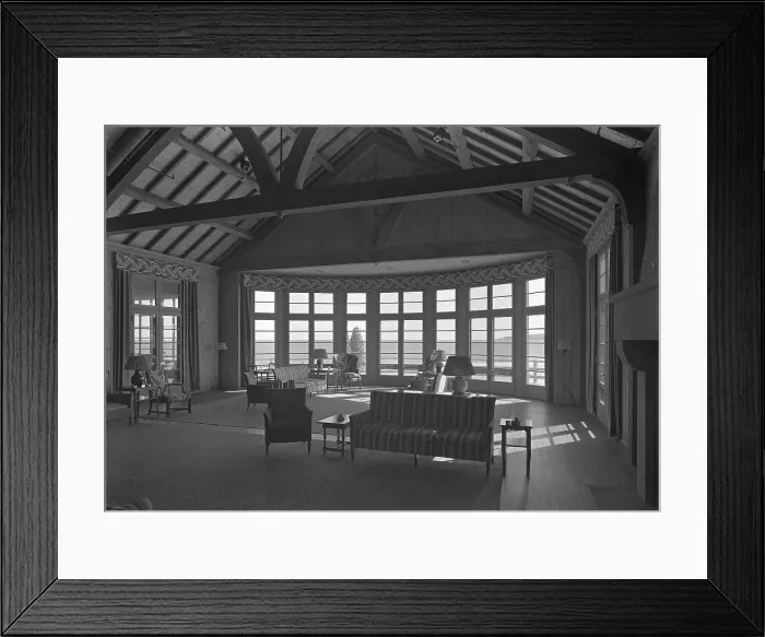 Framed Print : The Dunes Club, Narragansett, Rhode Island, 1939. Creator: Gottscho-Schleisner, Inc Framed Print : The Dunes Club, Narragansett, Rhode Island, 1939. Creator: Gottscho-Schleisner, Inc