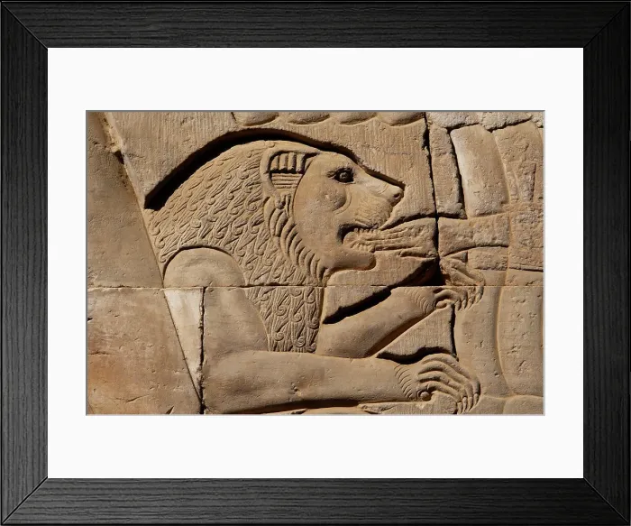 Framed Print : Temple of Kom Ombo, Egypt, Ptolemaic Dynasty, 2nd century BC. Creator: Unknown