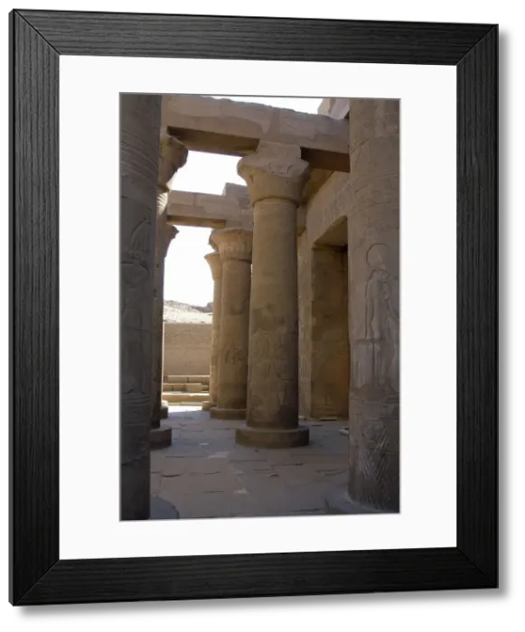 Framed Print : Temple of Kom Ombo, Egypt, Ptolemaic Dynasty, 2nd century BC, (2019). Creator: LTL Framed Print : Temple of Kom Ombo, Egypt, Ptolemaic Dynasty, 2nd century BC, (2019). Creator: LTL