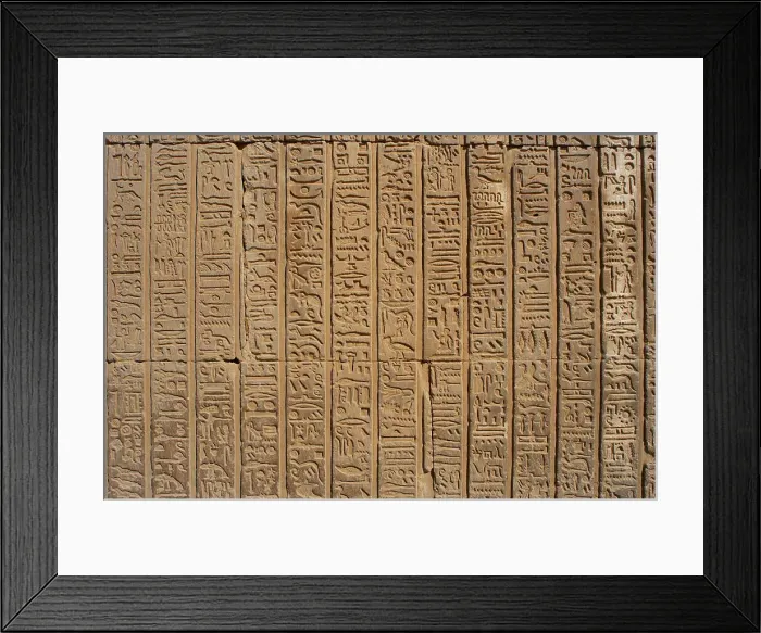 Framed Print : Temple of Kom Ombo, Egypt, Ptolemaic Dynasty, 2nd century BC. Creator: Unknown Framed Print : Temple of Kom Ombo, Egypt, Ptolemaic Dynasty, 2nd century BC. Creator: Unknown