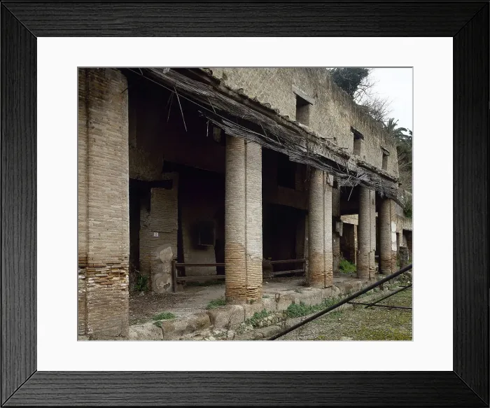 Framed Print : House next to the Forum, Herculaneum, Italy, 2002. Creator: LTL Framed Print : House next to the Forum, Herculaneum, Italy, 2002. Creator: LTL