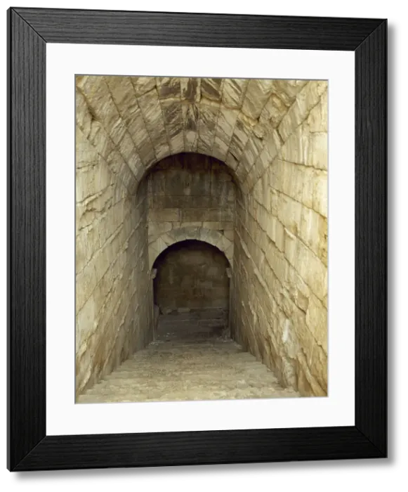 Framed Print : Theatre - tunnel access, Miletus, Turkey, 4th century BC. Creator: Unknown Framed Print : Theatre - tunnel access, Miletus, Turkey, 4th century BC. Creator: Unknown