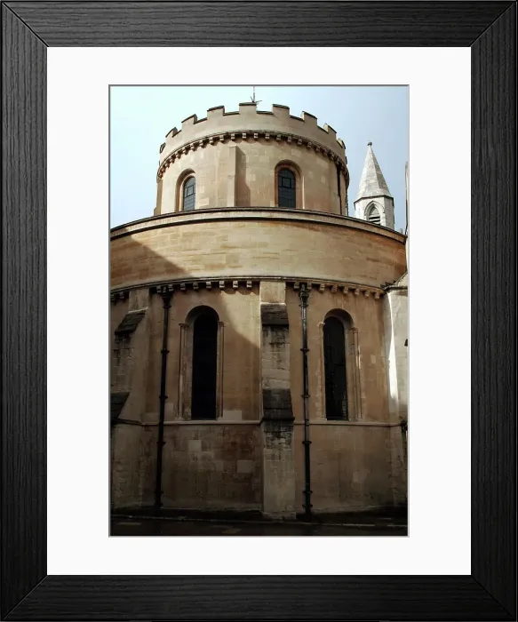 Framed Print : Temple Church, London, England, 2008. Creator: LTL Framed Print : Temple Church, London, England, 2008. Creator: LTL