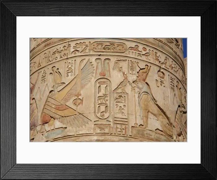 Framed Print : Temple of Kom Ombo, Egypt, Ptolemaic Dynasty, 2nd century BC. Creator: Unknown Framed Print : Temple of Kom Ombo, Egypt, Ptolemaic Dynasty, 2nd century BC. Creator: Unknown