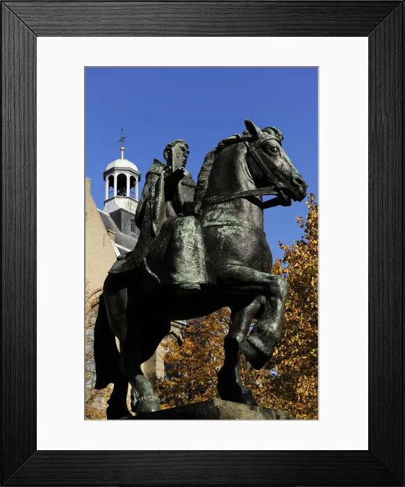 Framed Print : Statue of Willibrord, Utrecht, Netherlands, 2013. Creator: LTL Framed Print : Statue of Willibrord, Utrecht, Netherlands, 2013. Creator: LTL