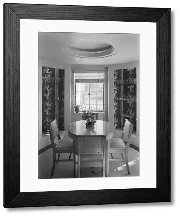Framed Print : Ralph J. Cordiner, residence on White Oak Rd. Fairfield, Connecticut, 1939. Creator: Gottscho-Schleisner, Inc Framed Print : Ralph J. Cordiner, residence on White Oak Rd. Fairfield, Connecticut, 1939. Creator: Gottscho-Schleisner, Inc