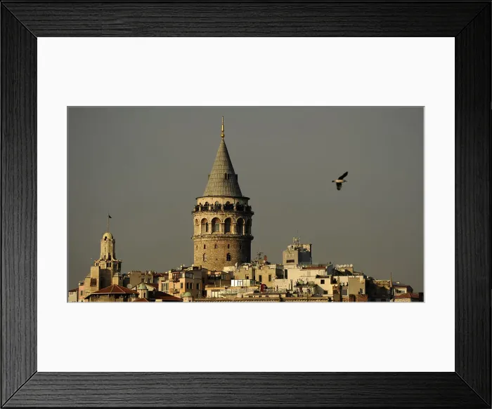 Framed Print : Galata Tower, Istanbul, Turkey, 2013. Creator: LTL Framed Print : Galata Tower, Istanbul, Turkey, 2013. Creator: LTL