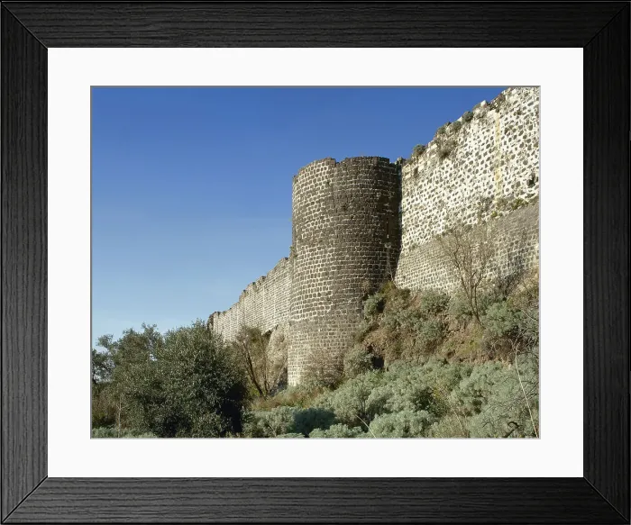 Framed Print : Qalaat al-Marqab (Castle of the Watchtower), Syria, 2001. Creator: LTL Framed Print : Qalaat al-Marqab (Castle of the Watchtower), Syria, 2001. Creator: LTL