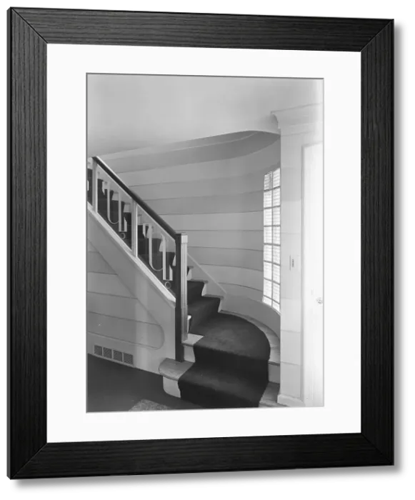 Framed Print : Ralph J. Cordiner, residence on White Oak Rd. Fairfield, Connecticut, 1939. Creator: Gottscho-Schleisner, Inc Framed Print : Ralph J. Cordiner, residence on White Oak Rd. Fairfield, Connecticut, 1939. Creator: Gottscho-Schleisner, Inc