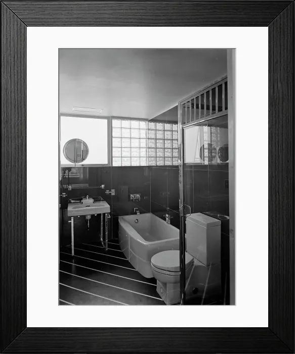 Framed Print : World's Fair, House of Glass no. 4, 1939. Creator: Gottscho-Schleisner, Inc Framed Print : World's Fair, House of Glass no. 4, 1939. Creator: Gottscho-Schleisner, Inc