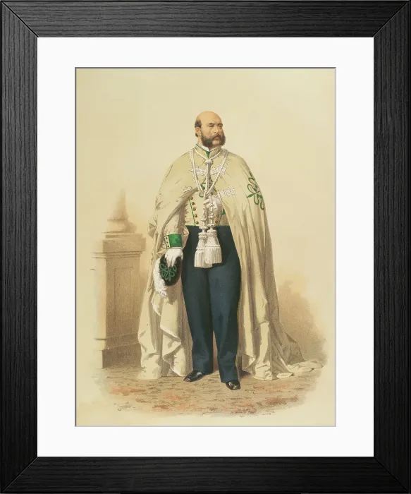 Framed Print : Knight of the Order of Alcantara in ceremonial dress, 1865. Creator: Unknown Framed Print : Knight of the Order of Alcantara in ceremonial dress, 1865. Creator: Unknown