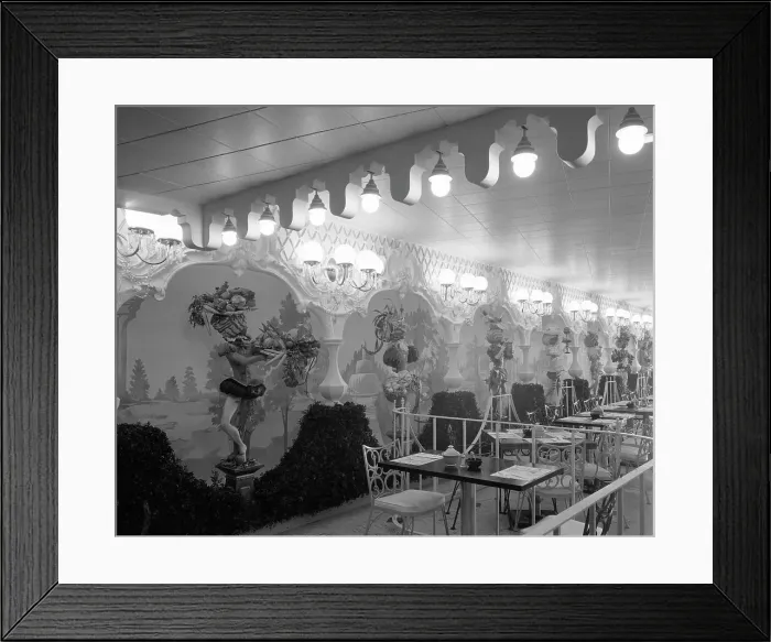 Framed Print : Fontainebleau Hotel, Miami Beach, Florida, 1955. Creator: Gottscho-Schleisner, Inc Framed Print : Fontainebleau Hotel, Miami Beach, Florida, 1955. Creator: Gottscho-Schleisner, Inc