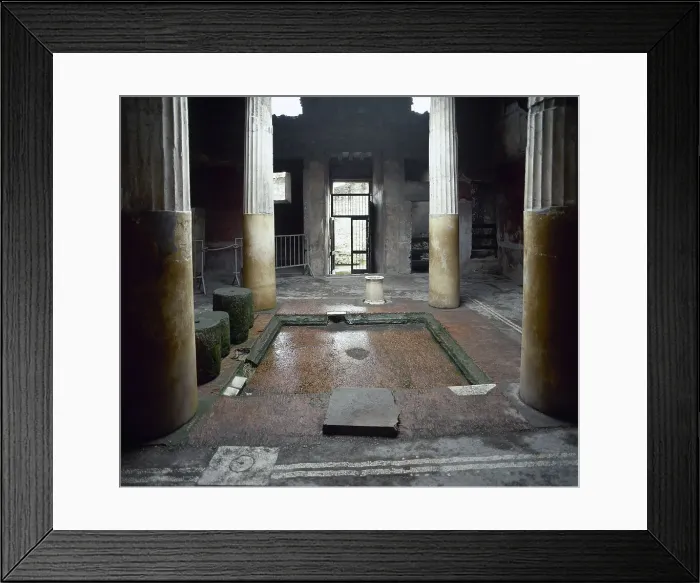 Framed Print : House of Lucius Ceius Secondus or House of the Ceii, Way of Abundance, Pompeii, Italy, 1st cent. Creator: LTL Framed Print : House of Lucius Ceius Secondus or House of the Ceii, Way of Abundance, Pompeii, Italy, 1st cent. Creator: LTL