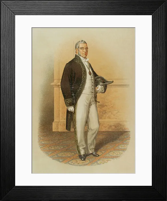 Framed Print : Academic, 1865. Creator: Unknown Framed Print : Academic, 1865. Creator: Unknown