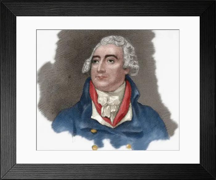 Framed Print : Philip James de Loutherbourg, French-born British painter, 1898. Creator: Unknown Framed Print : Philip James de Loutherbourg, French-born British painter, 1898. Creator: Unknown