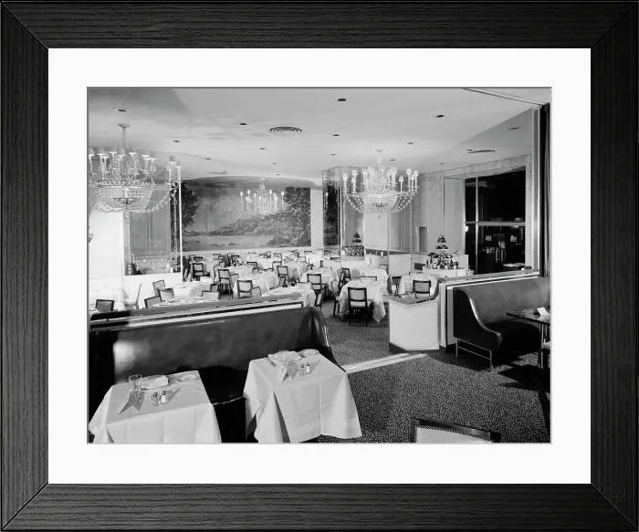 Framed Print : Essex House, W. 59th St. New York City, 1956. Creator: Gottscho-Schleisner, Inc Framed Print : Essex House, W. 59th St. New York City, 1956. Creator: Gottscho-Schleisner, Inc