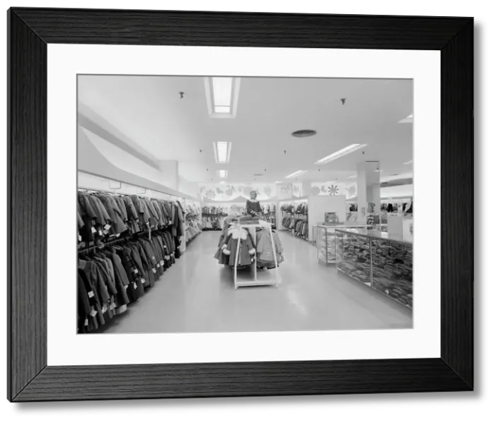 Framed Print : Bloomingdale's, business in Hackensack, New Jersey, 1959. Creator: Gottscho-Schleisner, Inc Framed Print : Bloomingdale's, business in Hackensack, New Jersey, 1959. Creator: Gottscho-Schleisner, Inc