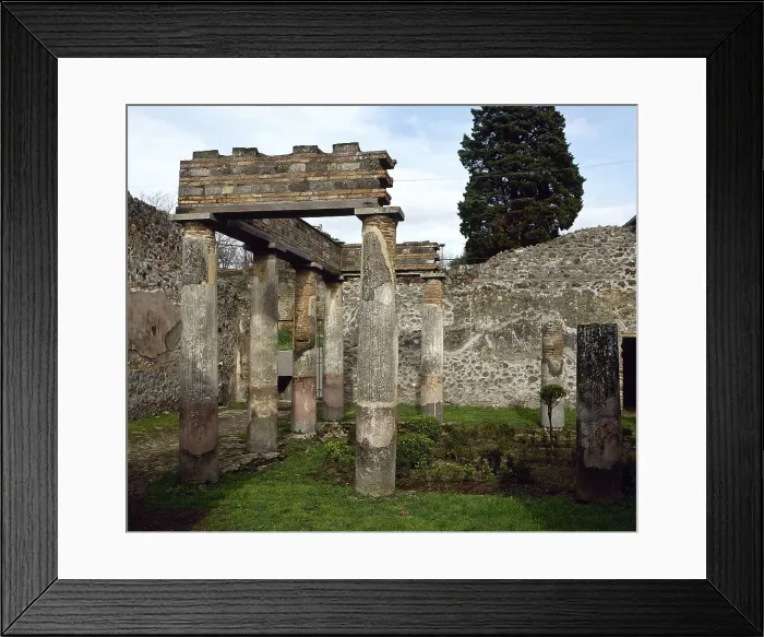 Framed Print : Atrium-peristyle, Villa of Diomedes, Pompeii, Italy, 2002. Creator: LTL Framed Print : Atrium-peristyle, Villa of Diomedes, Pompeii, Italy, 2002. Creator: LTL