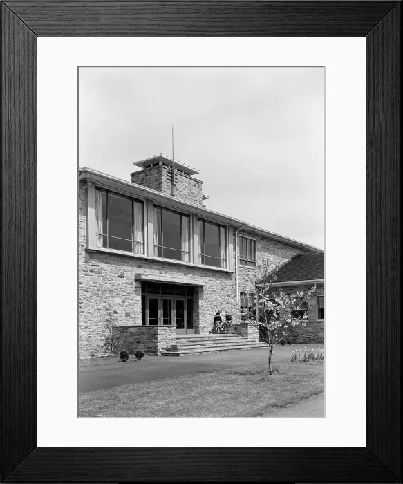 Framed Print : Goucher College, Towson, Maryland, 1953. Creator: Gottscho-Schleisner, Inc Framed Print : Goucher College, Towson, Maryland, 1953. Creator: Gottscho-Schleisner, Inc