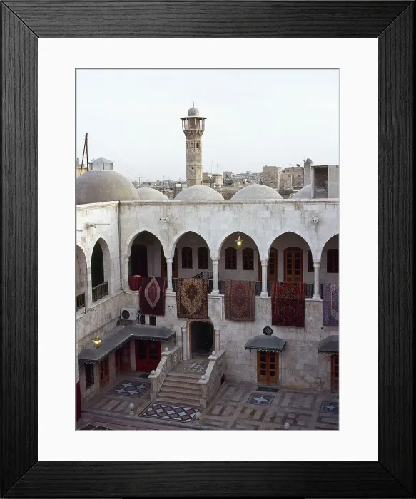Framed Print : Caravanserai of Khan Al Nahasin, Aleppo, Syria, 2001. Creator: LTL Framed Print : Caravanserai of Khan Al Nahasin, Aleppo, Syria, 2001. Creator: LTL