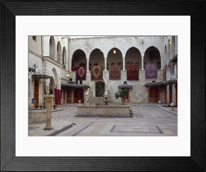 Framed Print : Caravanserai of Khan Al Nahasin, Aleppo, Syria, 2001. Creator: LTL Framed Print : Caravanserai of Khan Al Nahasin, Aleppo, Syria, 2001. Creator: LTL