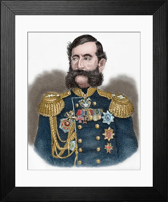 Framed Print : Mikhail Loris-Melikov (1826-1888), Russian-Armenian statesman, 1881. Creator: Unknown Framed Print : Mikhail Loris-Melikov (1826-1888), Russian-Armenian statesman, 1881. Creator: Unknown