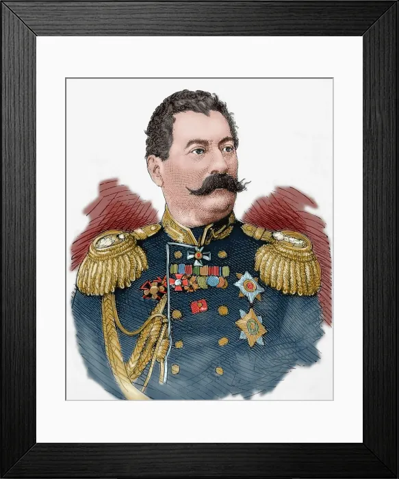 Framed Print : Mikhail Loris-Melikov (1826-1888), Russian-Armenian statesman, 1877. Creator: Unknown Framed Print : Mikhail Loris-Melikov (1826-1888), Russian-Armenian statesman, 1877. Creator: Unknown
