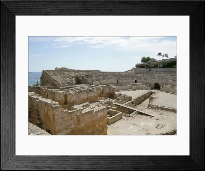 Framed Print : Roman Amphitheatre, Tarragona, Catalonia, Spain, 2008. Creator: LTL Framed Print : Roman Amphitheatre, Tarragona, Catalonia, Spain, 2008. Creator: LTL