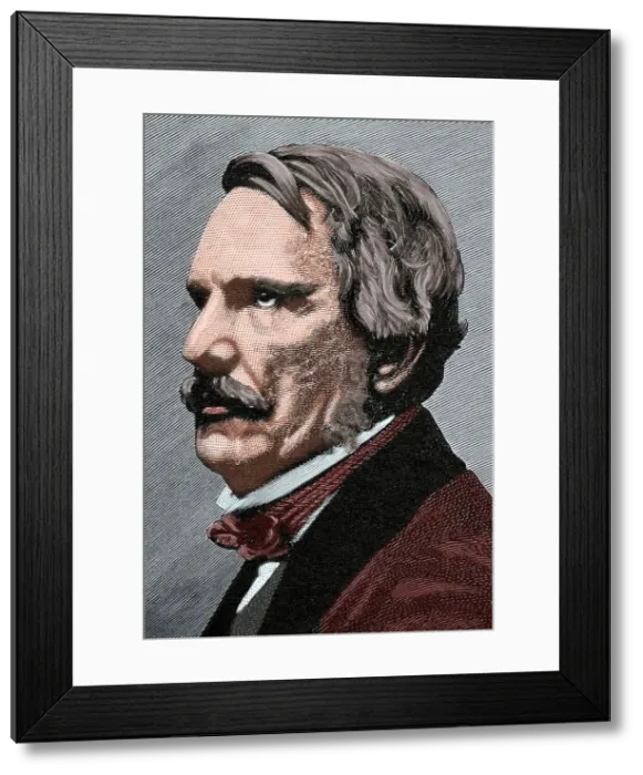 Framed Print : John Laird Mair Lawrence, 1st Baron Lawrence, British politician, 1892. Creator: Unknown Framed Print : John Laird Mair Lawrence, 1st Baron Lawrence, British politician, 1892. Creator: Unknown