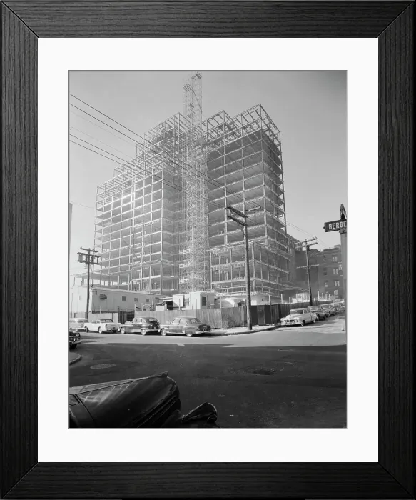 Framed Print : Martland General Hospital, Newark, New Jersey, 1954. Creator: Gottscho-Schleisner, Inc Framed Print : Martland General Hospital, Newark, New Jersey, 1954. Creator: Gottscho-Schleisner, Inc