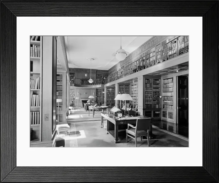 Framed Print : Union Club, 701 Park Ave. New York City, 1935. Creator: Gottscho-Schleisner, Inc Framed Print : Union Club, 701 Park Ave. New York City, 1935. Creator: Gottscho-Schleisner, Inc