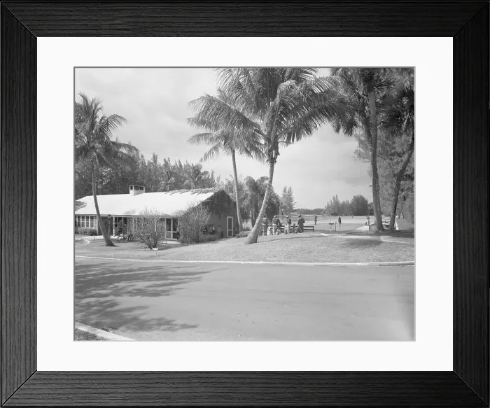 Framed Print : Jupiter Golf Clubhouse, Hobe Sound, Florida, 1958. Creator: Gottscho-Schleisner, Inc Framed Print : Jupiter Golf Clubhouse, Hobe Sound, Florida, 1958. Creator: Gottscho-Schleisner, Inc