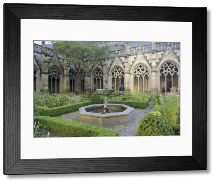 Framed Print : Cloister, St. Martin's Cathedral, Utrecht, Netherlands, 2013. Creator: LTL Framed Print : Cloister, St. Martin's Cathedral, Utrecht, Netherlands, 2013. Creator: LTL