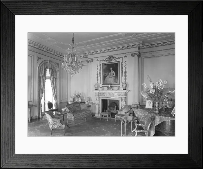 Framed Print : Mrs. Edwin Gould, residence at 936 5th Ave. New York City, 1942. Creator: Gottscho-Schleisner, Inc Framed Print : Mrs. Edwin Gould, residence at 936 5th Ave. New York City, 1942. Creator: Gottscho-Schleisner, Inc
