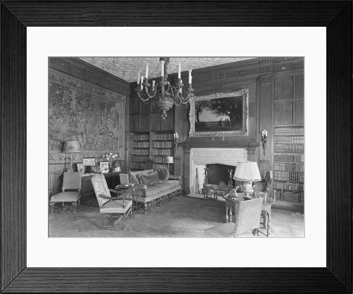 Framed Print : Mrs. Edwin Gould, residence at 936 5th Ave. New York City, 1942. Creator: Gottscho-Schleisner, Inc Framed Print : Mrs. Edwin Gould, residence at 936 5th Ave. New York City, 1942. Creator: Gottscho-Schleisner, Inc