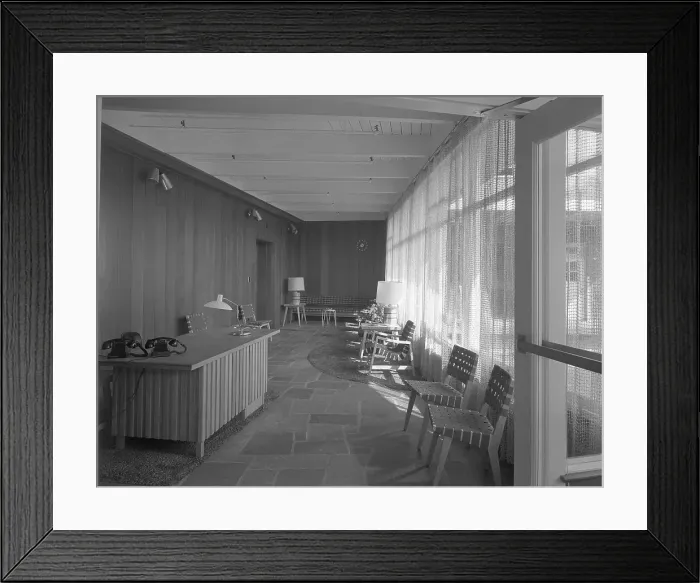 Framed Print : Becton Dickinson, East Rutherford, New Jersey, 1953. Creator: Gottscho-Schleisner, Inc Framed Print : Becton Dickinson, East Rutherford, New Jersey, 1953. Creator: Gottscho-Schleisner, Inc