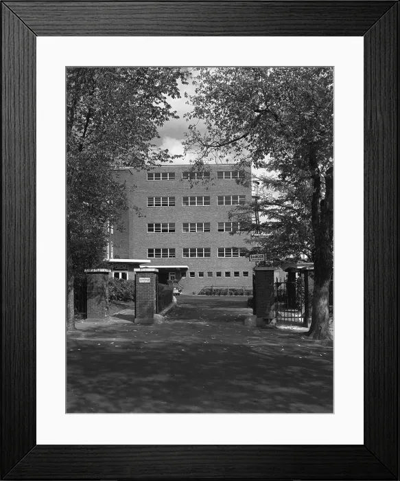 Framed Print : Becton Dickinson, East Rutherford, New Jersey, 1953. Creator: Gottscho-Schleisner, Inc Framed Print : Becton Dickinson, East Rutherford, New Jersey, 1953. Creator: Gottscho-Schleisner, Inc