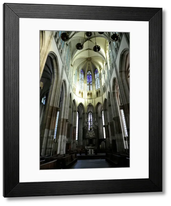Framed Print : Interior, St. Martin's Cathedral, Utrecht, Netherlands, 2013. Creator: LTL Framed Print : Interior, St. Martin's Cathedral, Utrecht, Netherlands, 2013. Creator: LTL