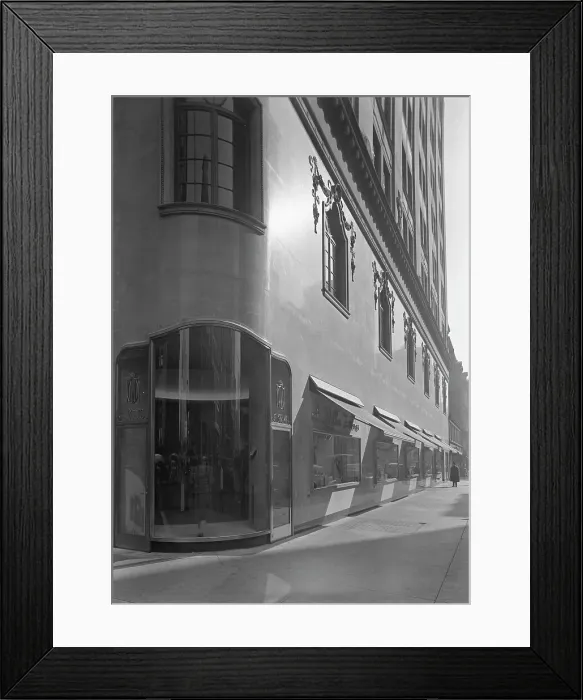 Framed Print : I. Miller shoe store, business at 5th Ave and 54th St. New York City, 1939. Creator: Gottscho-Schleisner, Inc Framed Print : I. Miller shoe store, business at 5th Ave and 54th St. New York City, 1939. Creator: Gottscho-Schleisner, Inc