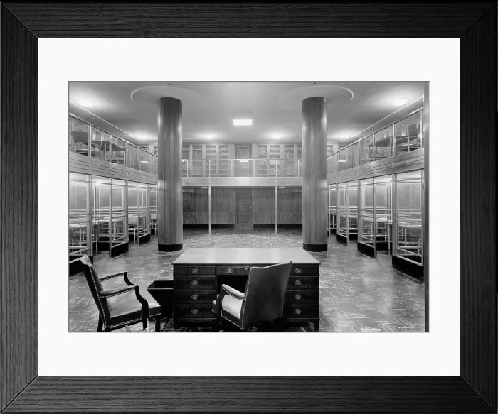 Framed Print : Virginia State Library & Courthouse, Richmond, Virginia, 1941. Creator: Gottscho-Schleisner, Inc Framed Print : Virginia State Library & Courthouse, Richmond, Virginia, 1941. Creator: Gottscho-Schleisner, Inc