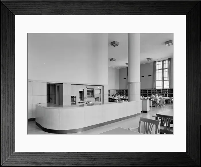 Framed Print : Virginia State Library & Courthouse, Richmond, Virginia, 1941. Creator: Gottscho-Schleisner, Inc Framed Print : Virginia State Library & Courthouse, Richmond, Virginia, 1941. Creator: Gottscho-Schleisner, Inc