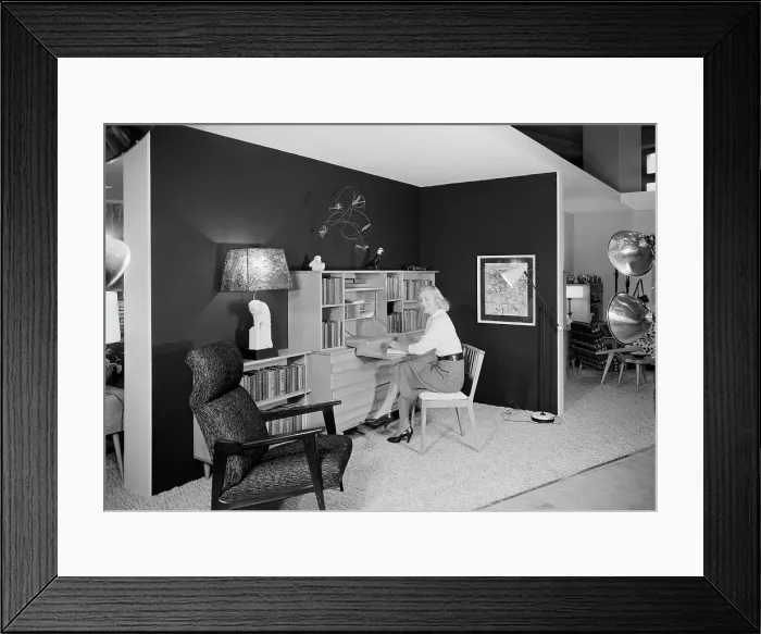 Framed Print : Ludwig Baumann, Grand Central Palace Exhibit, 1951. Creators: Gottscho-Schleisner, Inc, Ludwig Baumann Framed Print : Ludwig Baumann, Grand Central Palace Exhibit, 1951. Creators: Gottscho-Schleisner, Inc, Ludwig Baumann