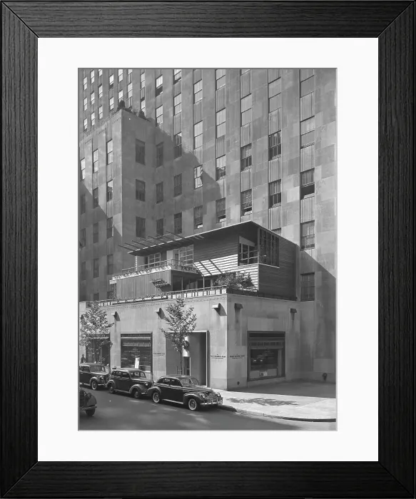 Framed Print : Collier's House at PEDAC, New York City, 1940. Creators: Gottscho-Schleisner, Inc, Edward Durell Stone, Dan Cooper Framed Print : Collier's House at PEDAC, New York City, 1940. Creators: Gottscho-Schleisner, Inc, Edward Durell Stone, Dan Cooper