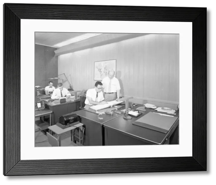 Framed Print : Ledkote, Vernon Blvd. Astoria, Long Island, 1956. Creator: Gottscho-Schleisner, Inc Framed Print : Ledkote, Vernon Blvd. Astoria, Long Island, 1956. Creator: Gottscho-Schleisner, Inc