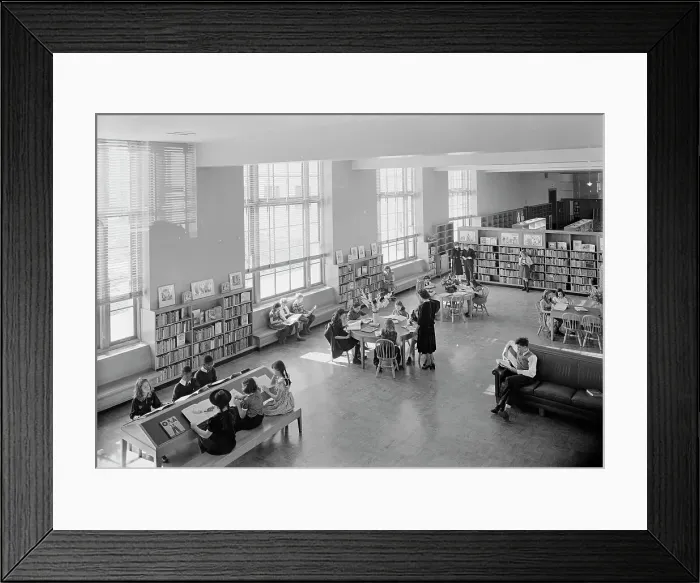 Framed Print : Brooklyn Public Library (Ingersoll Memorial), Prospect Park Plaza, Brooklyn, 1941. Creator: Gottscho-Schleisner, Inc Framed Print : Brooklyn Public Library (Ingersoll Memorial), Prospect Park Plaza, Brooklyn, 1941. Creator: Gottscho-Schleisner, Inc