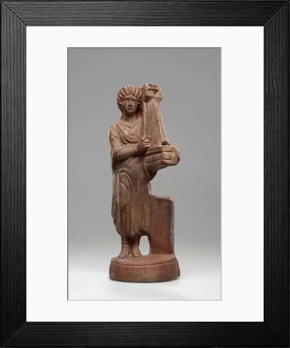Framed Print : Lamp, 2nd century A.D. Creator: Unknown Framed Print : Lamp, 2nd century A.D. Creator: Unknown