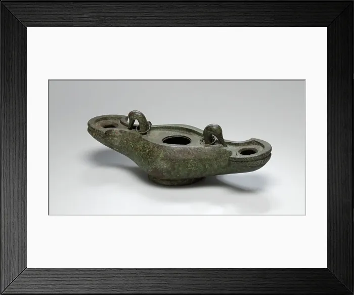 Framed Print : Lamp, 1st century A.D. Creator: Unknown Framed Print : Lamp, 1st century A.D. Creator: Unknown