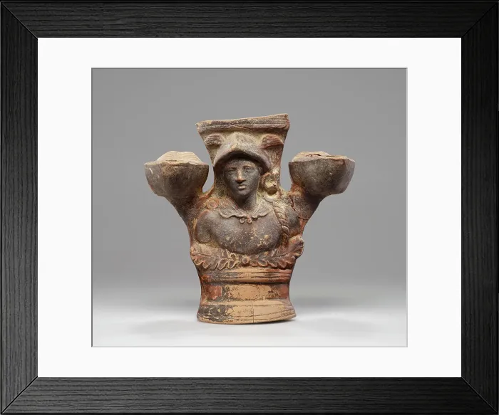 Framed Print : Lamp, 2nd century A.D. Creator: Unknown Framed Print : Lamp, 2nd century A.D. Creator: Unknown