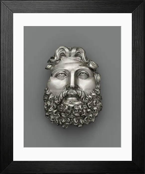 Framed Print : Relief of Jupiter, A.D. 1-150. Creator: Unknown Framed Print : Relief of Jupiter, A.D. 1-150. Creator: Unknown